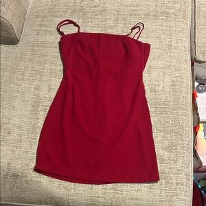 Lulu’s Red Mini Dress